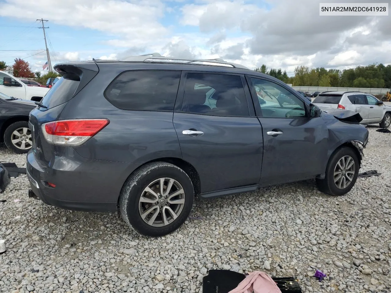 2013 Nissan Pathfinder S VIN: 5N1AR2MM2DC641928 Lot: 72549834