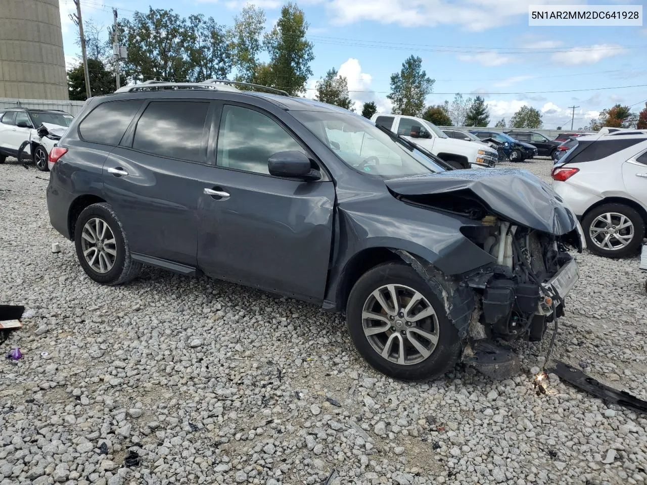 2013 Nissan Pathfinder S VIN: 5N1AR2MM2DC641928 Lot: 72549834