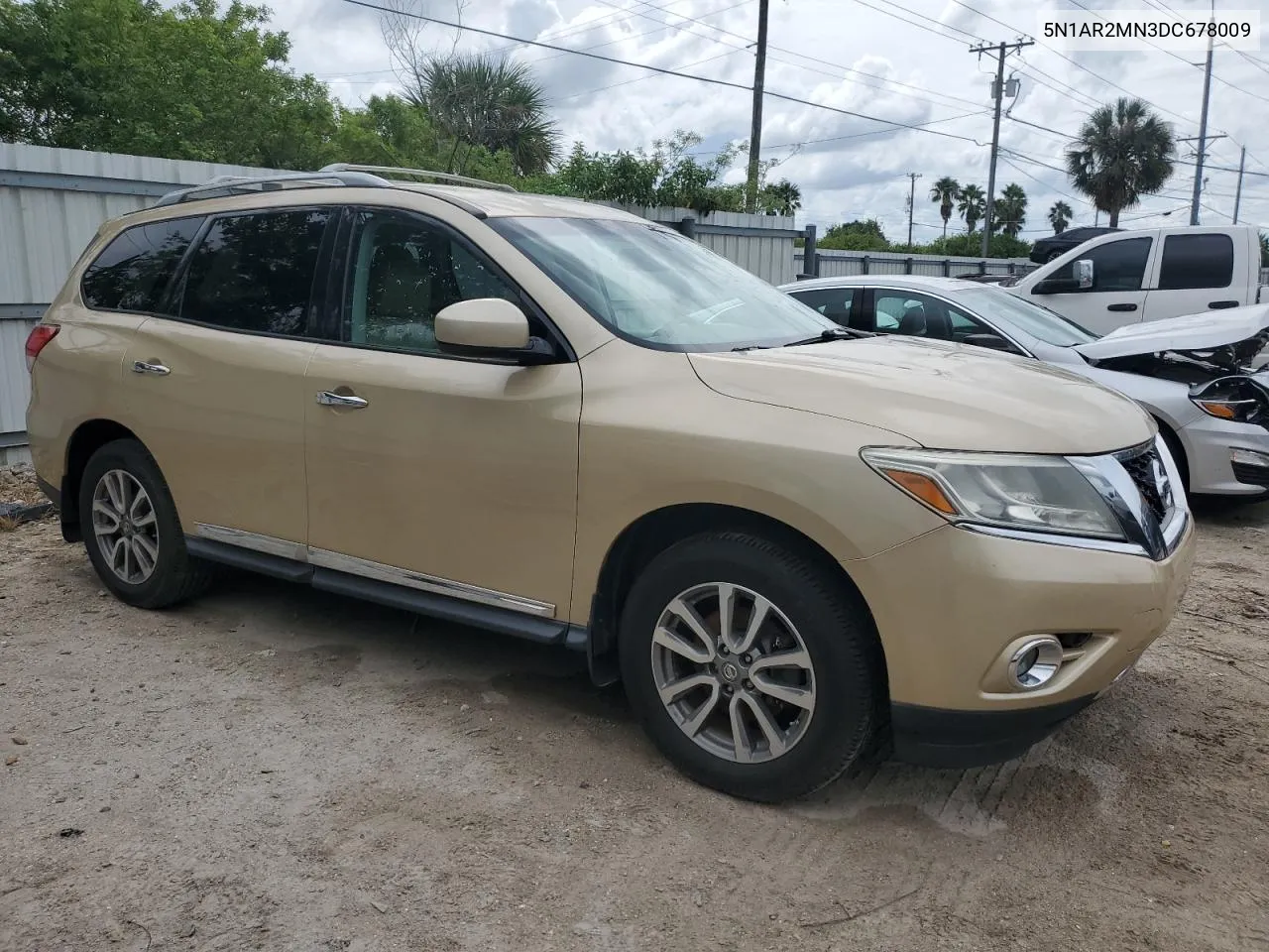 2013 Nissan Pathfinder S VIN: 5N1AR2MN3DC678009 Lot: 73256904