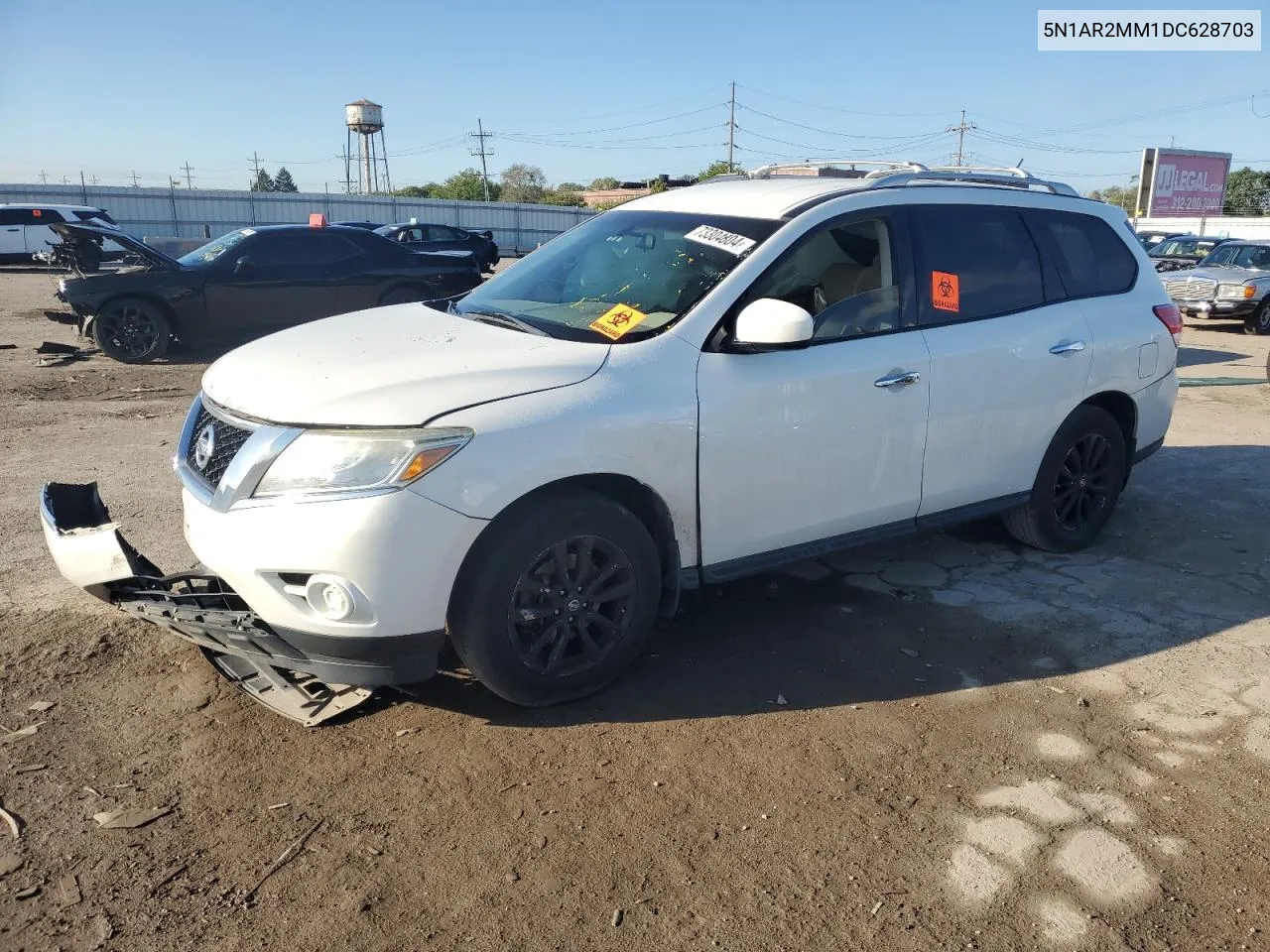 2013 Nissan Pathfinder S VIN: 5N1AR2MM1DC628703 Lot: 73304804