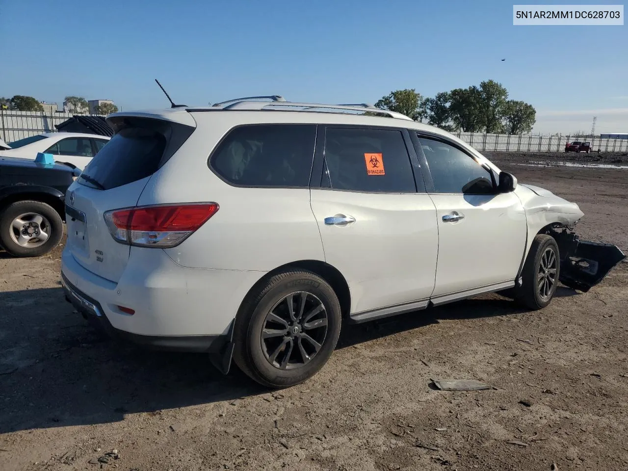 2013 Nissan Pathfinder S VIN: 5N1AR2MM1DC628703 Lot: 73304804