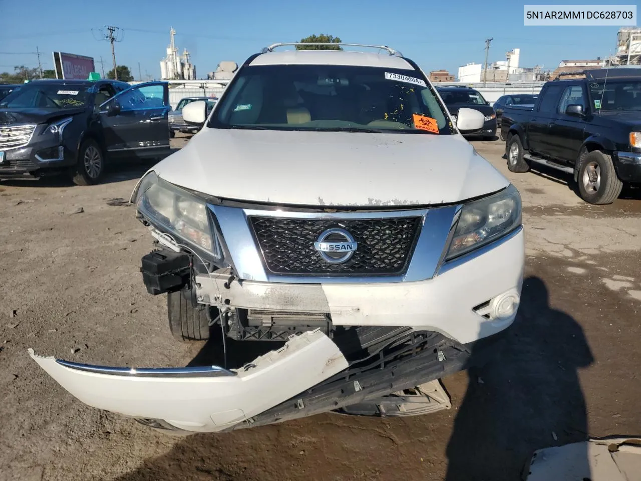 2013 Nissan Pathfinder S VIN: 5N1AR2MM1DC628703 Lot: 73304804