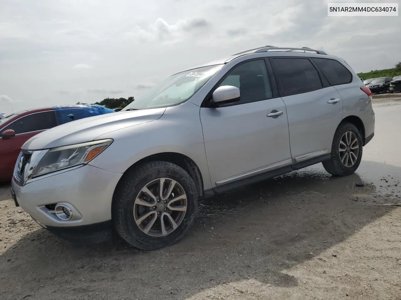 2013 Nissan Pathfinder S VIN: 5N1AR2MM4DC634074 Lot: 73472694