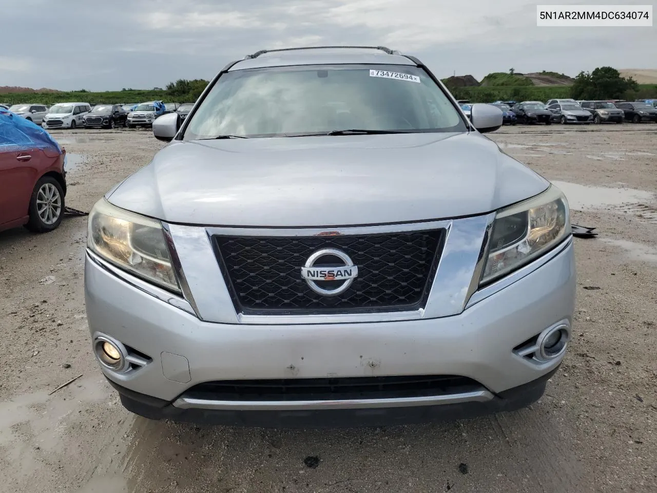 2013 Nissan Pathfinder S VIN: 5N1AR2MM4DC634074 Lot: 73472694