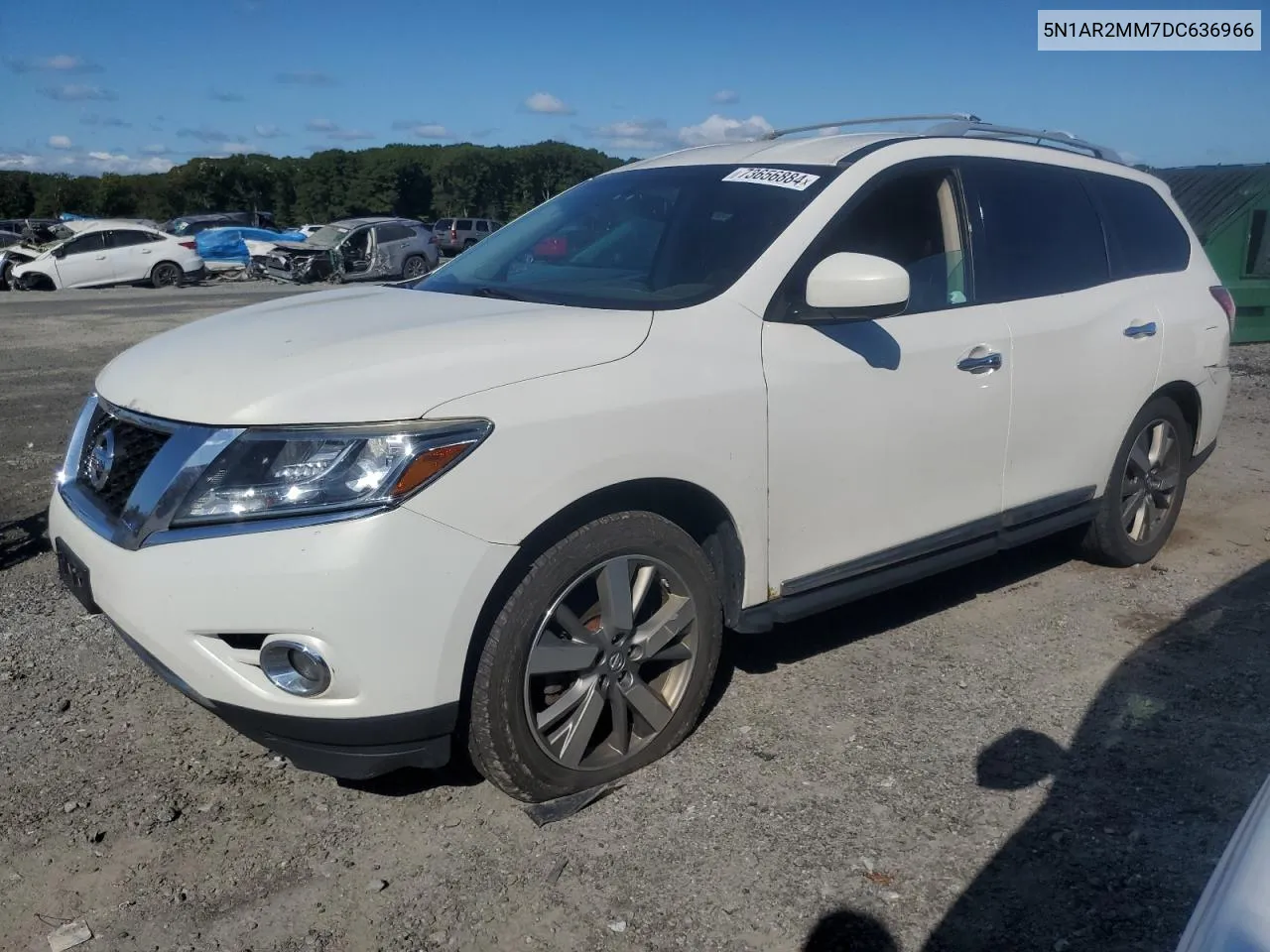 2013 Nissan Pathfinder S VIN: 5N1AR2MM7DC636966 Lot: 73656884