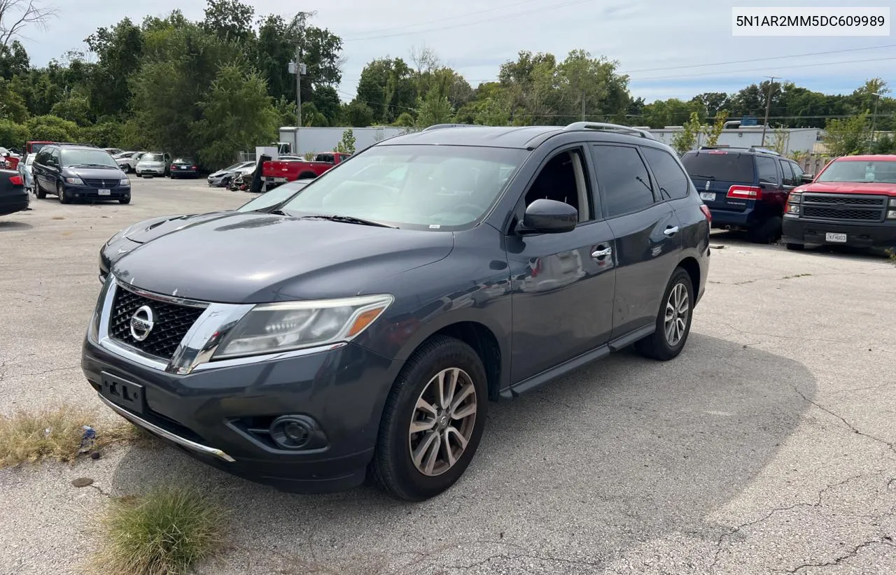 2013 Nissan Pathfinder S VIN: 5N1AR2MM5DC609989 Lot: 73736714