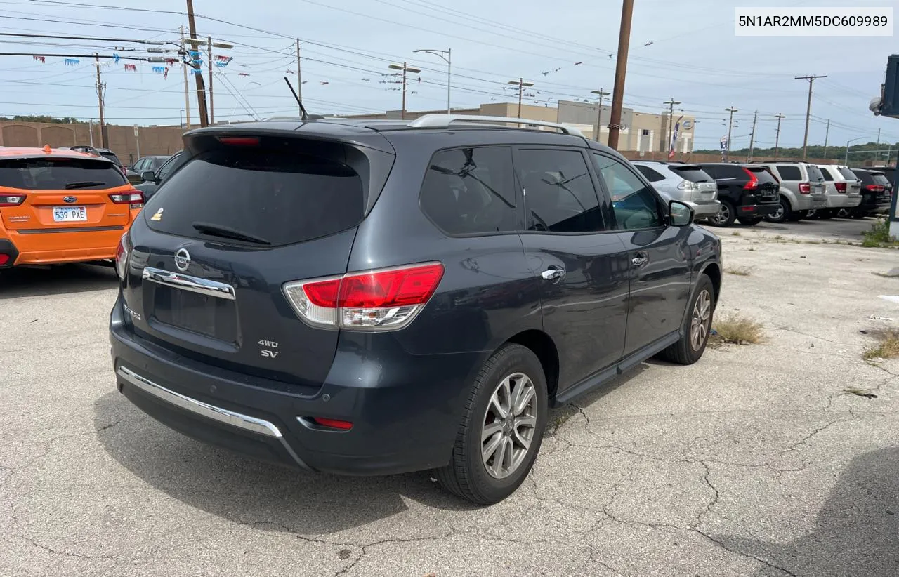 2013 Nissan Pathfinder S VIN: 5N1AR2MM5DC609989 Lot: 73736714