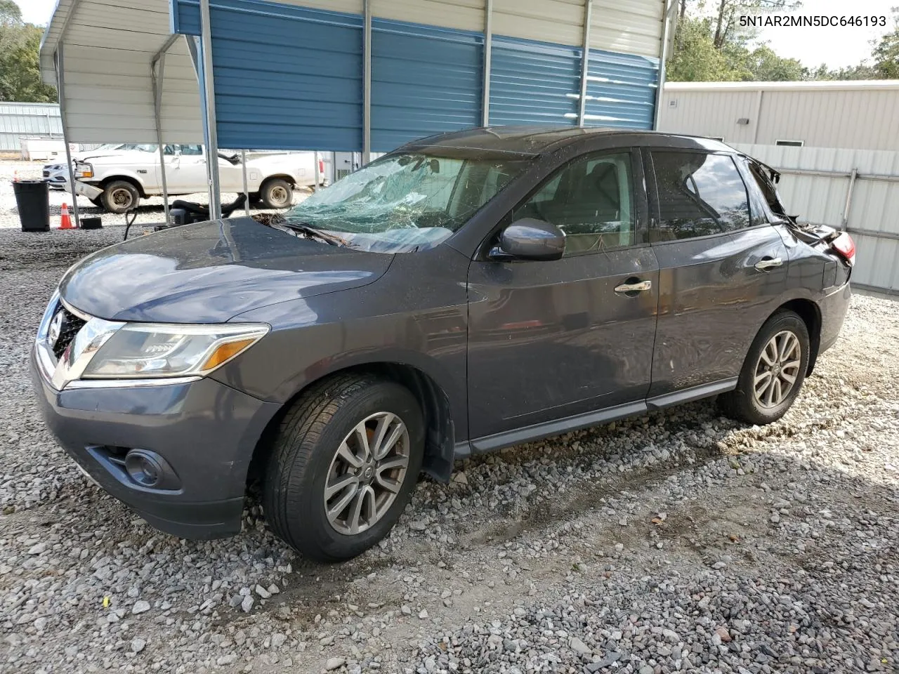 2013 Nissan Pathfinder S VIN: 5N1AR2MN5DC646193 Lot: 73831504