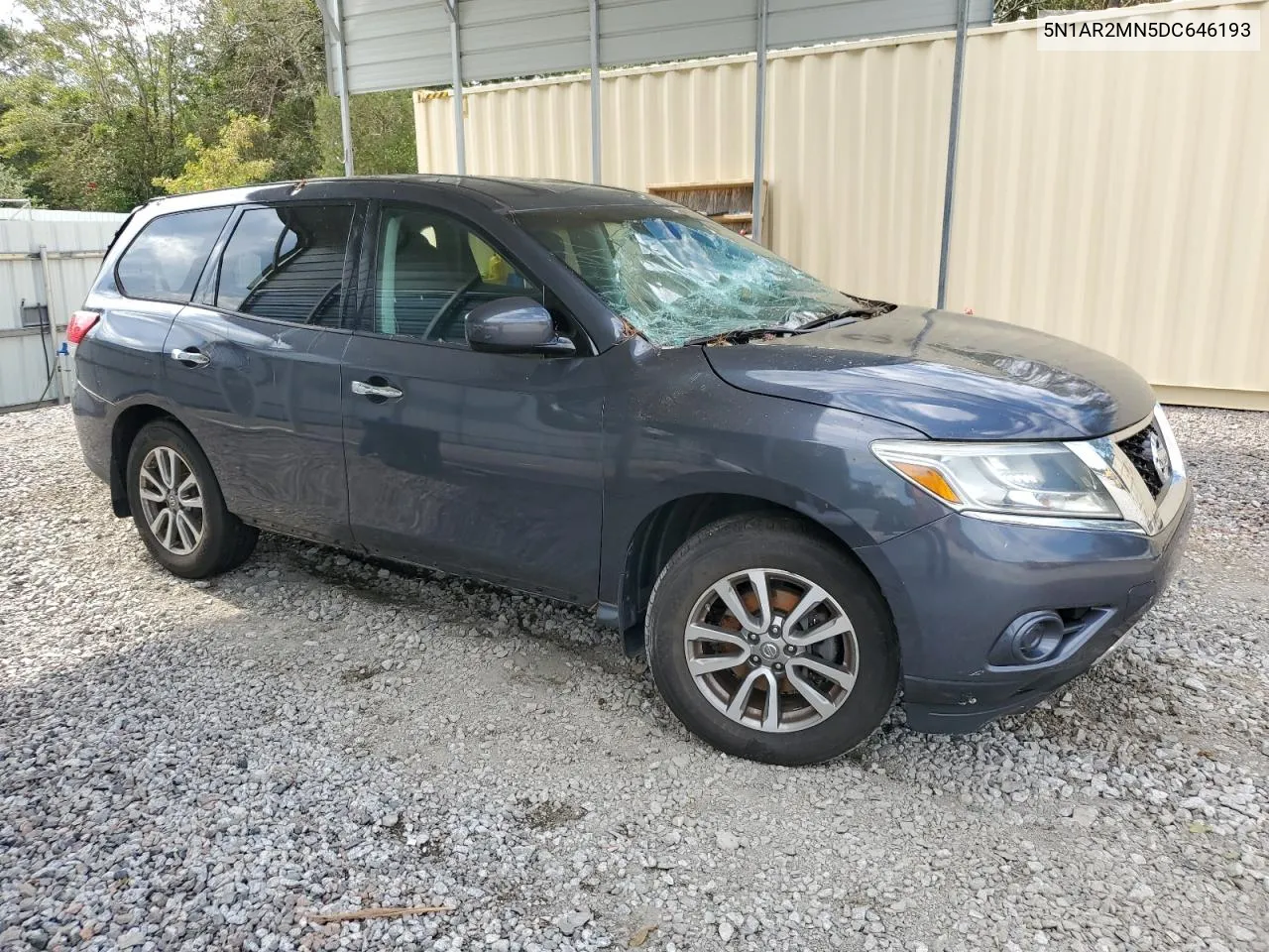 2013 Nissan Pathfinder S VIN: 5N1AR2MN5DC646193 Lot: 73831504