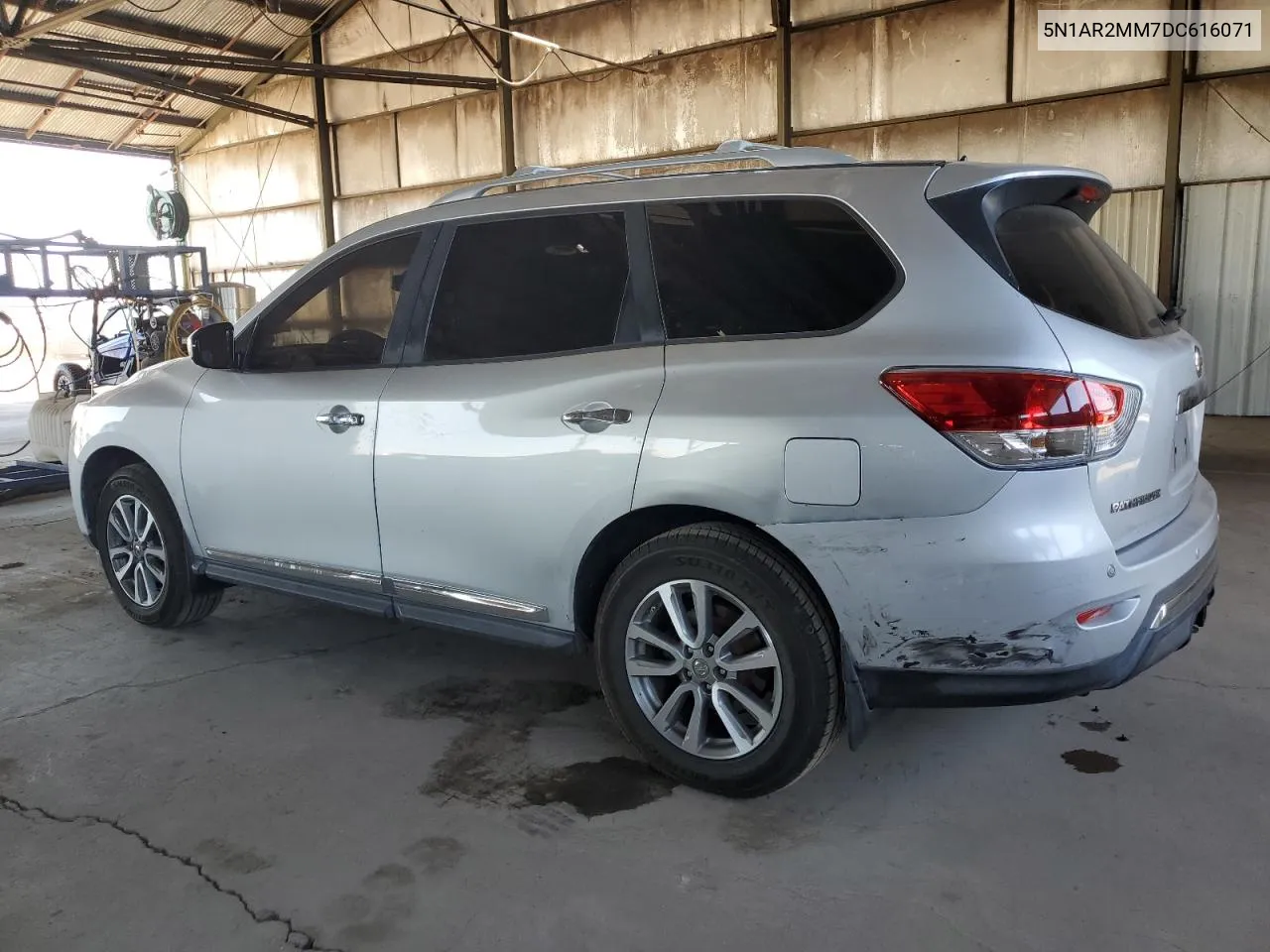 2013 Nissan Pathfinder S VIN: 5N1AR2MM7DC616071 Lot: 74006644