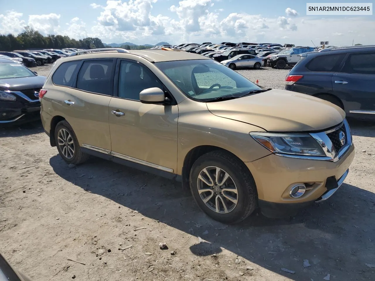 2013 Nissan Pathfinder S VIN: 5N1AR2MN1DC623445 Lot: 74112344