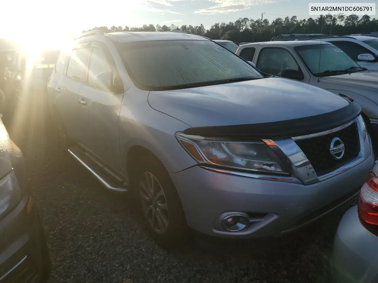 2013 Nissan Pathfinder S VIN: 5N1AR2MN1DC606791 Lot: 74230064