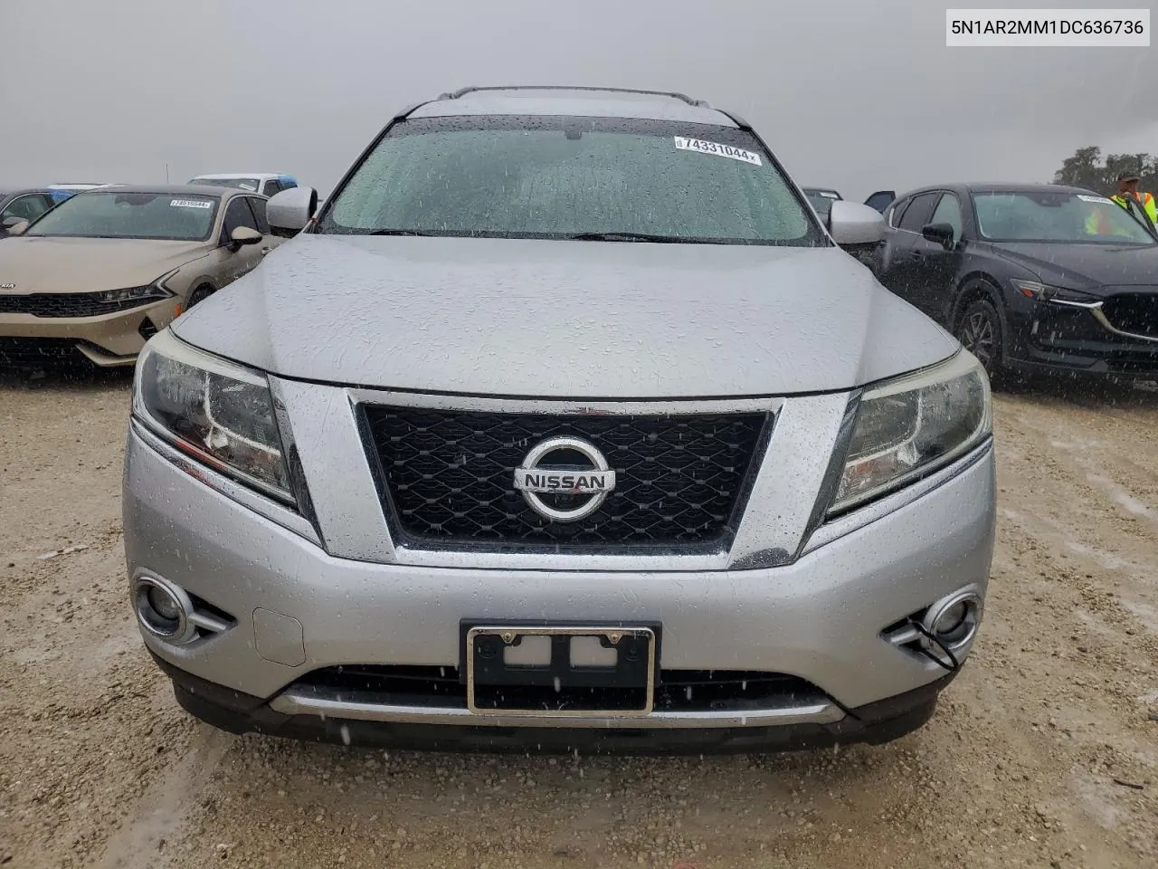 2013 Nissan Pathfinder S VIN: 5N1AR2MM1DC636736 Lot: 74331044