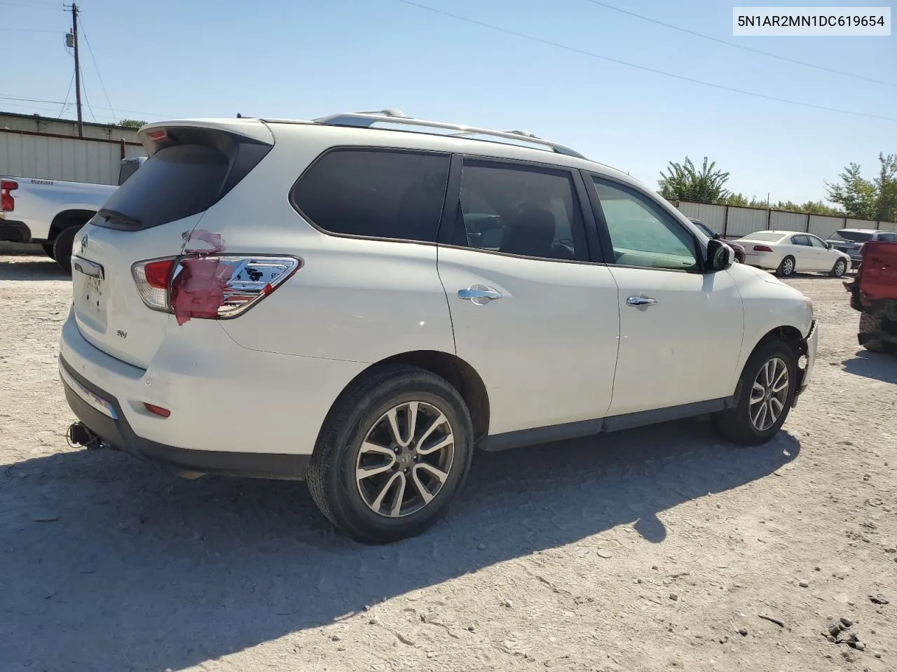 2013 Nissan Pathfinder S VIN: 5N1AR2MN1DC619654 Lot: 74348724