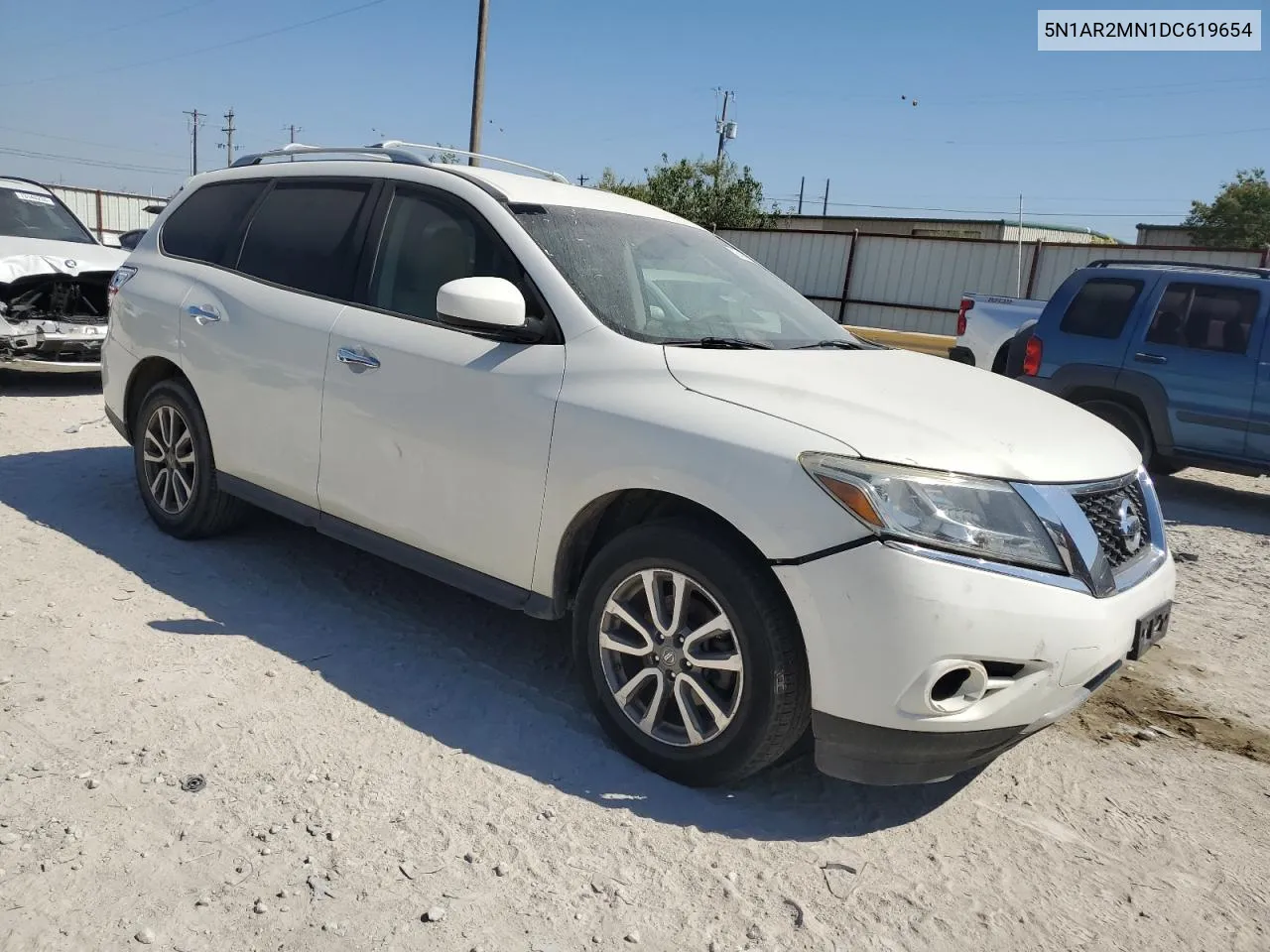 2013 Nissan Pathfinder S VIN: 5N1AR2MN1DC619654 Lot: 74348724