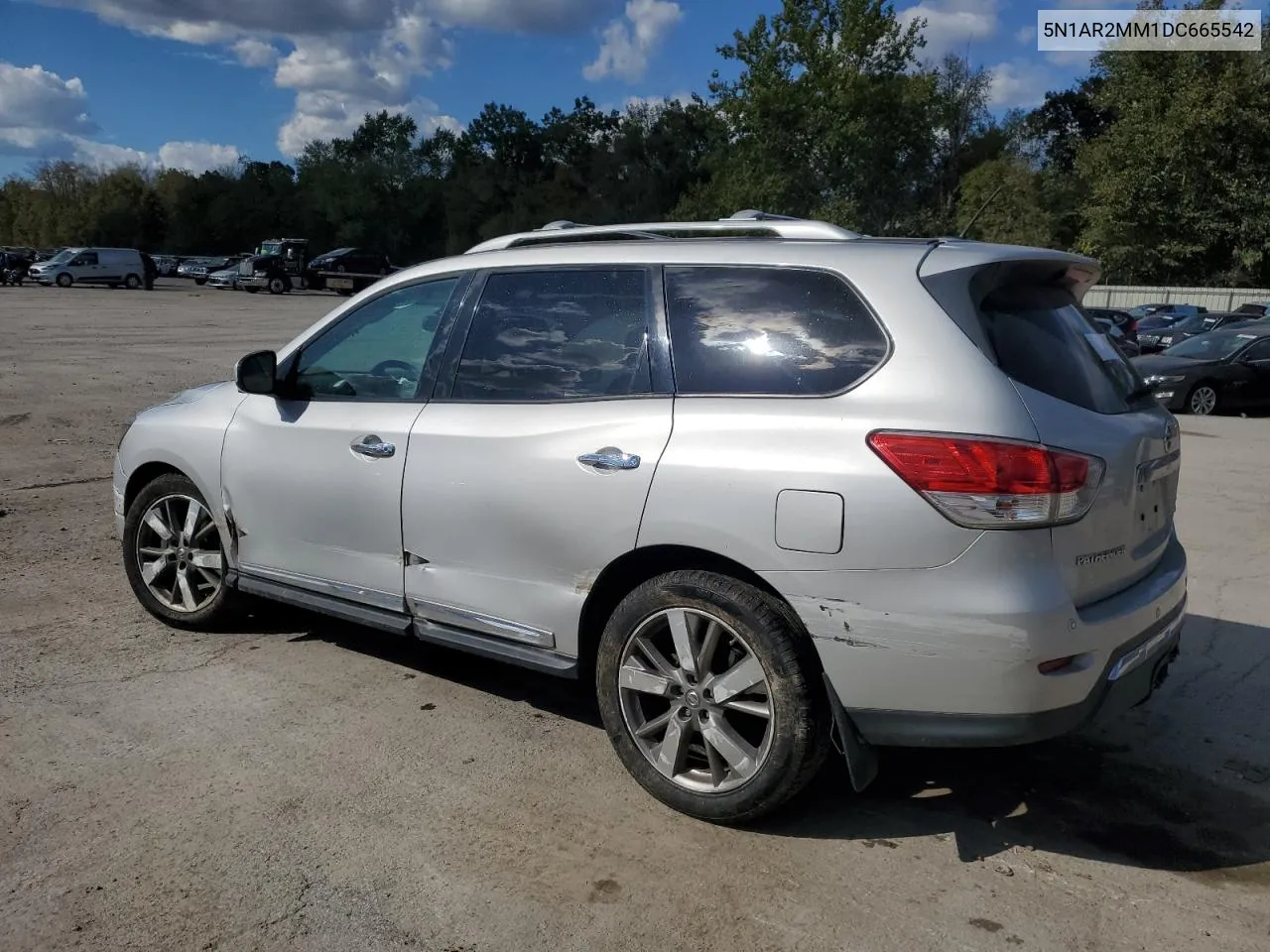 2013 Nissan Pathfinder S VIN: 5N1AR2MM1DC665542 Lot: 74459824