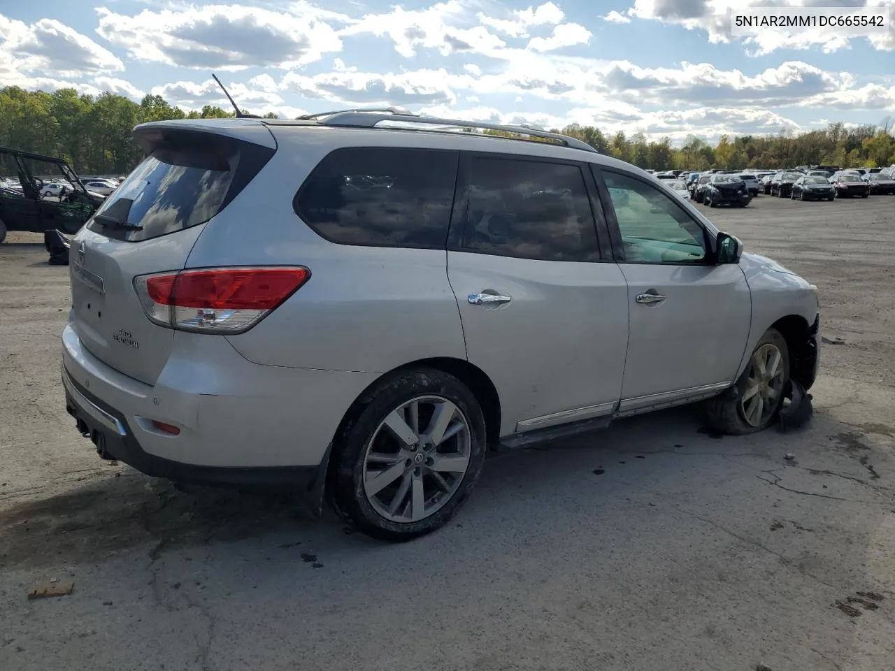 2013 Nissan Pathfinder S VIN: 5N1AR2MM1DC665542 Lot: 74459824