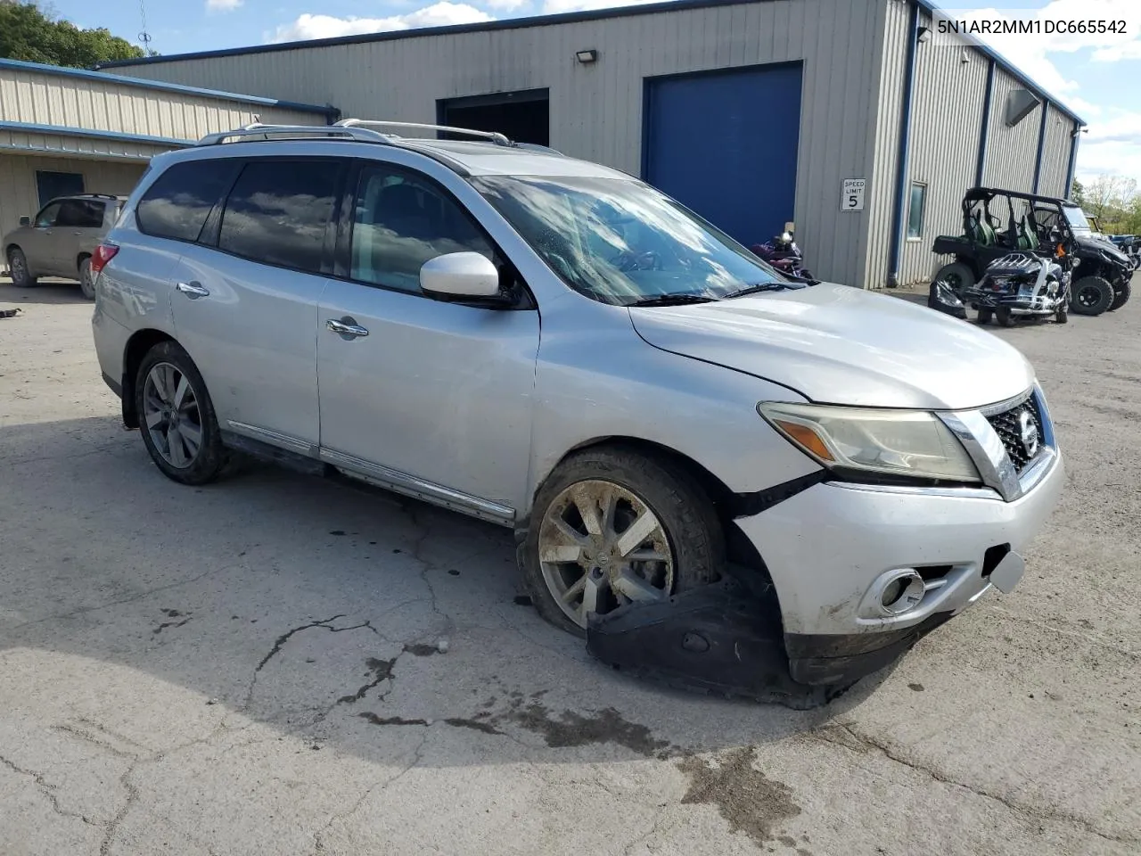 2013 Nissan Pathfinder S VIN: 5N1AR2MM1DC665542 Lot: 74459824