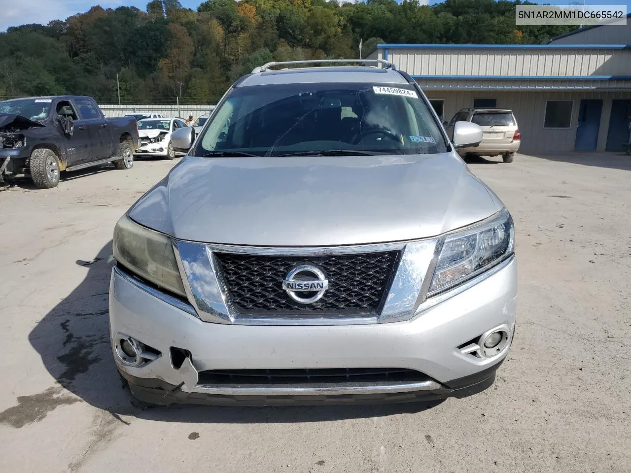 2013 Nissan Pathfinder S VIN: 5N1AR2MM1DC665542 Lot: 74459824