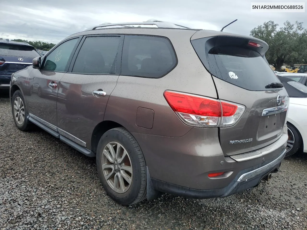 2013 Nissan Pathfinder S VIN: 5N1AR2MM8DC688526 Lot: 74464744