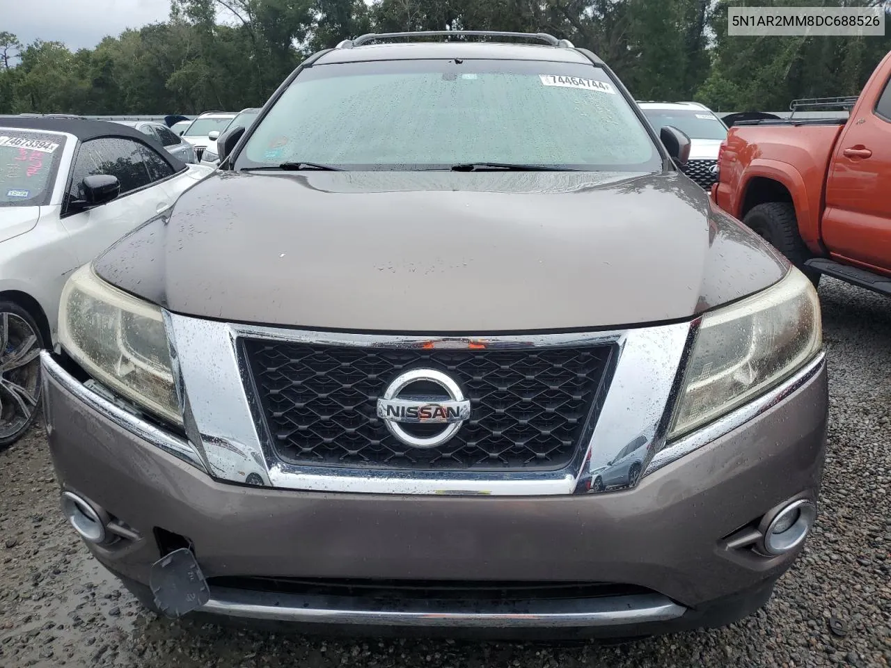 2013 Nissan Pathfinder S VIN: 5N1AR2MM8DC688526 Lot: 74464744