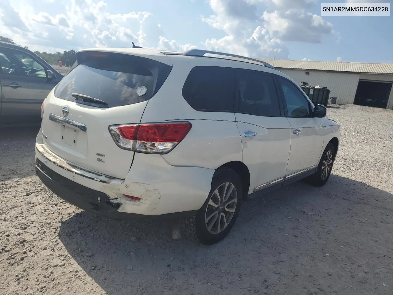 2013 Nissan Pathfinder S VIN: 5N1AR2MM5DC634228 Lot: 74549204