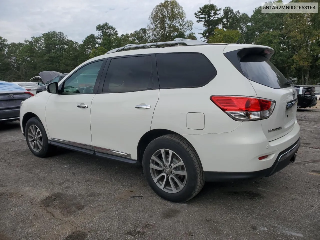 2013 Nissan Pathfinder S VIN: 5N1AR2MN0DC653164 Lot: 74579724