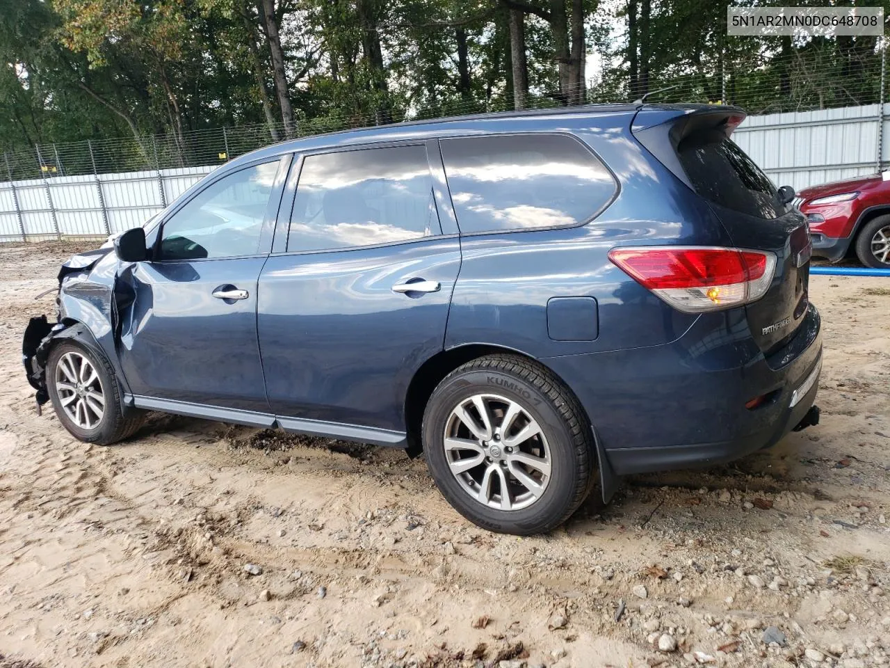 2013 Nissan Pathfinder S VIN: 5N1AR2MN0DC648708 Lot: 74620394