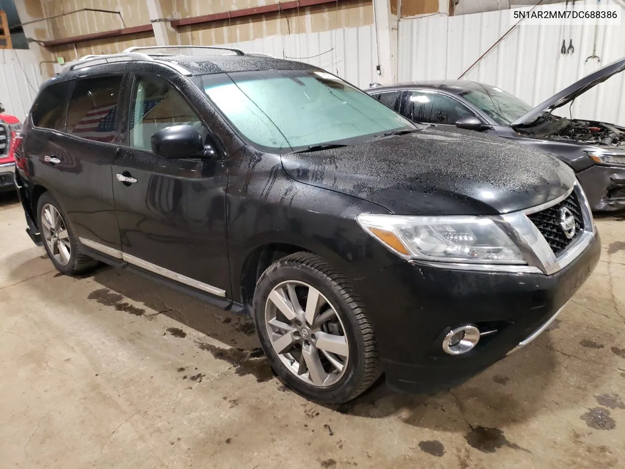 2013 Nissan Pathfinder S VIN: 5N1AR2MM7DC688386 Lot: 74637374