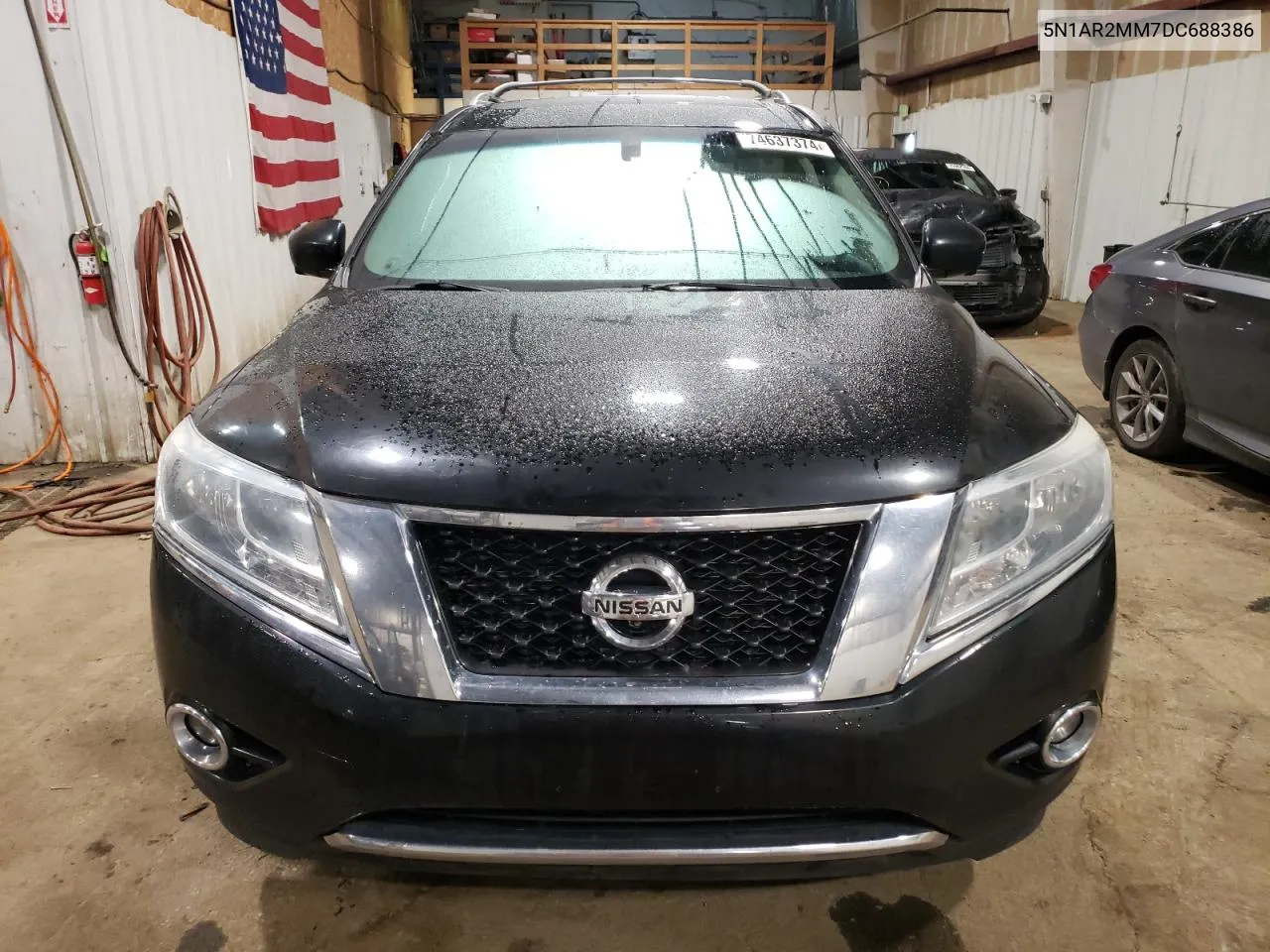 2013 Nissan Pathfinder S VIN: 5N1AR2MM7DC688386 Lot: 74637374