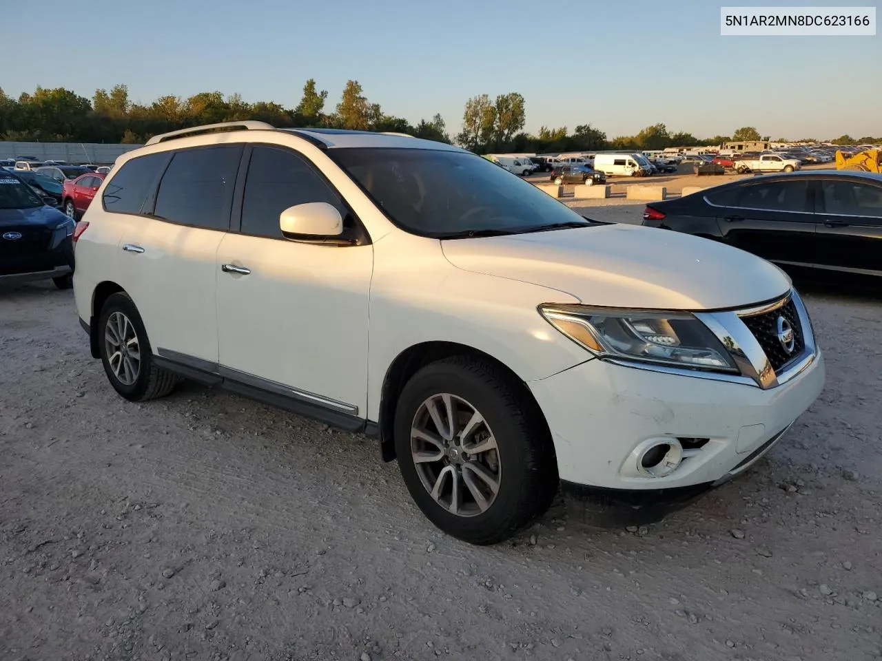 2013 Nissan Pathfinder S VIN: 5N1AR2MN8DC623166 Lot: 74712754