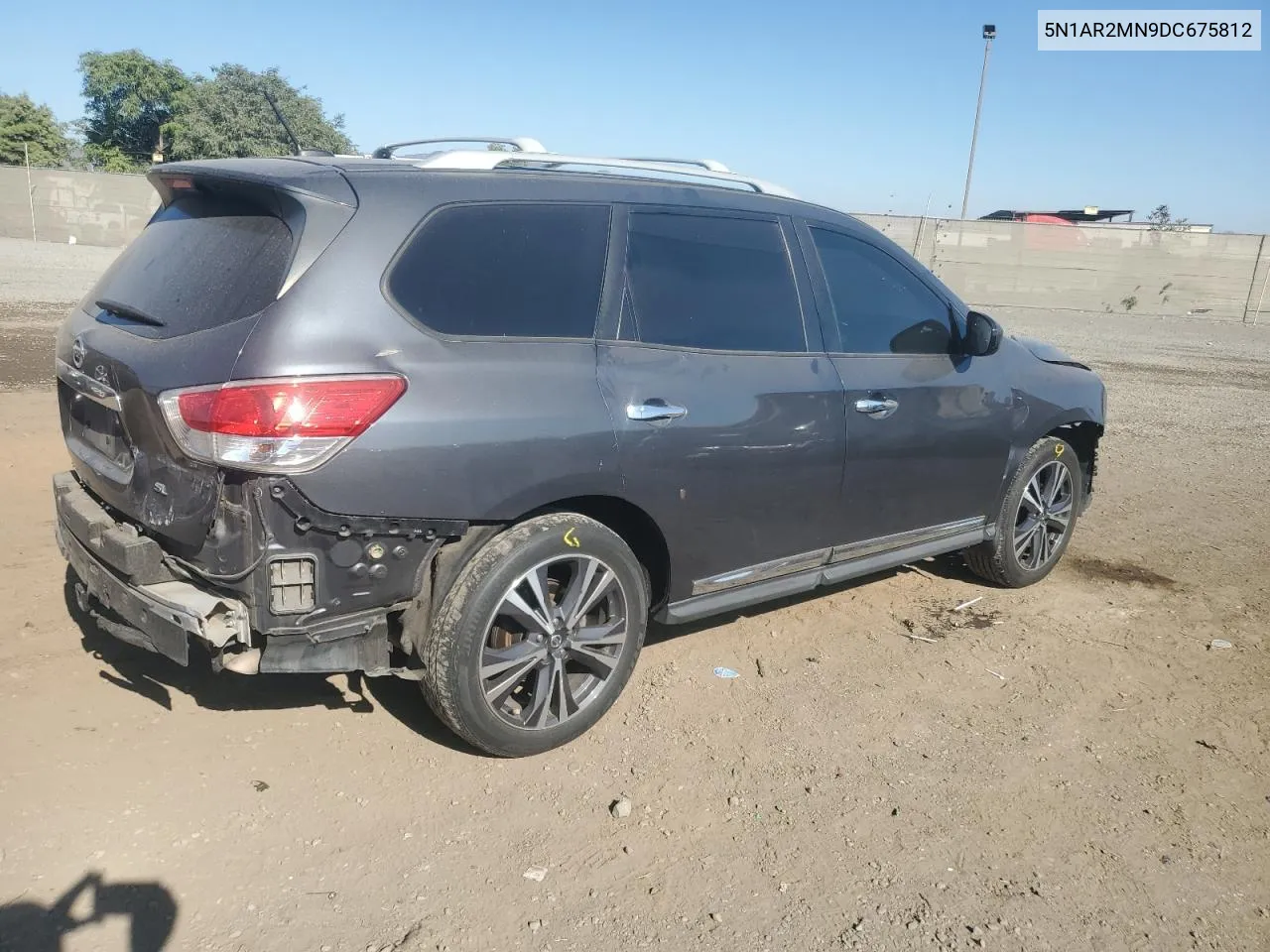 2013 Nissan Pathfinder S VIN: 5N1AR2MN9DC675812 Lot: 74768504