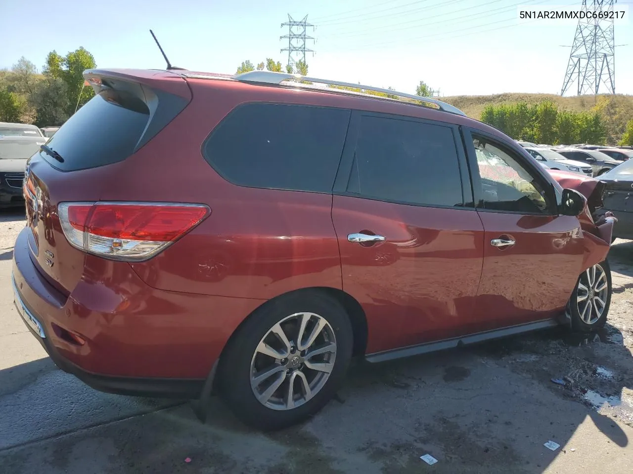 2013 Nissan Pathfinder S VIN: 5N1AR2MMXDC669217 Lot: 74778804