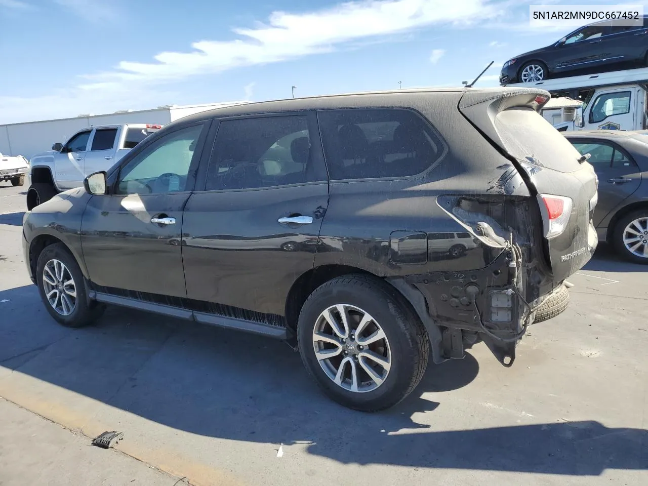 2013 Nissan Pathfinder S VIN: 5N1AR2MN9DC667452 Lot: 74976054