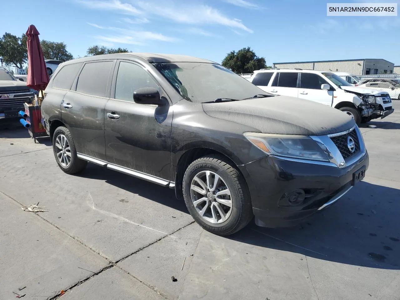 2013 Nissan Pathfinder S VIN: 5N1AR2MN9DC667452 Lot: 74976054