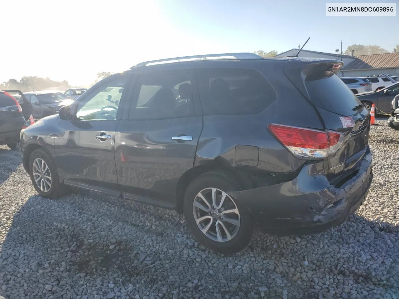 2013 Nissan Pathfinder S VIN: 5N1AR2MN8DC609896 Lot: 74995034