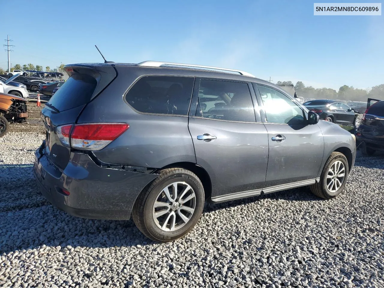 2013 Nissan Pathfinder S VIN: 5N1AR2MN8DC609896 Lot: 74995034