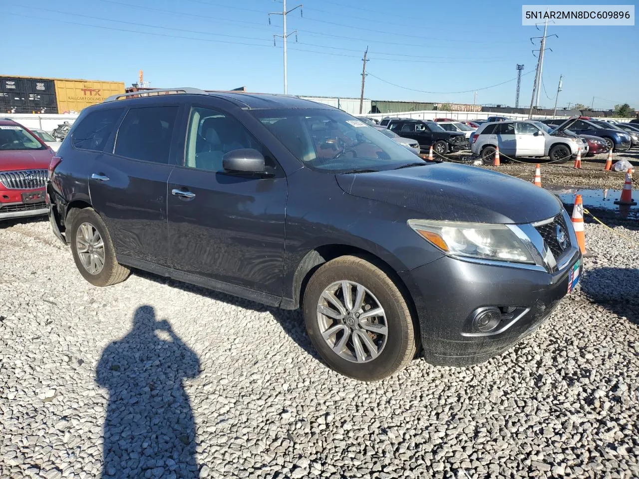 2013 Nissan Pathfinder S VIN: 5N1AR2MN8DC609896 Lot: 74995034