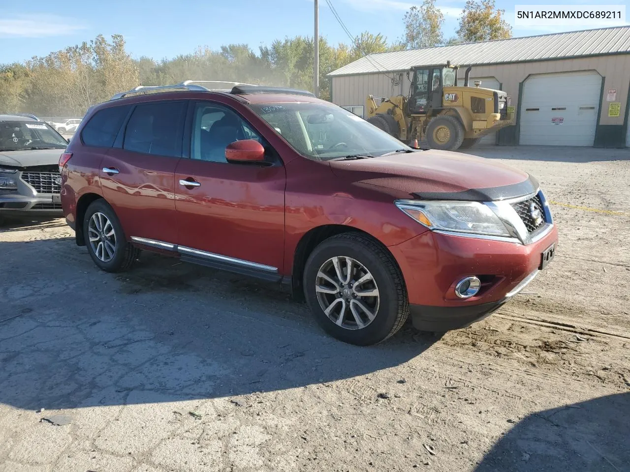 2013 Nissan Pathfinder S VIN: 5N1AR2MMXDC689211 Lot: 75052054