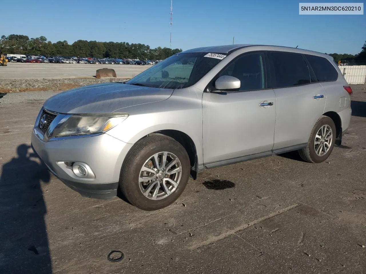 2013 Nissan Pathfinder S VIN: 5N1AR2MN3DC620210 Lot: 75357444