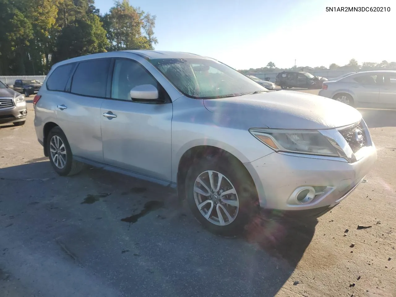 2013 Nissan Pathfinder S VIN: 5N1AR2MN3DC620210 Lot: 75357444