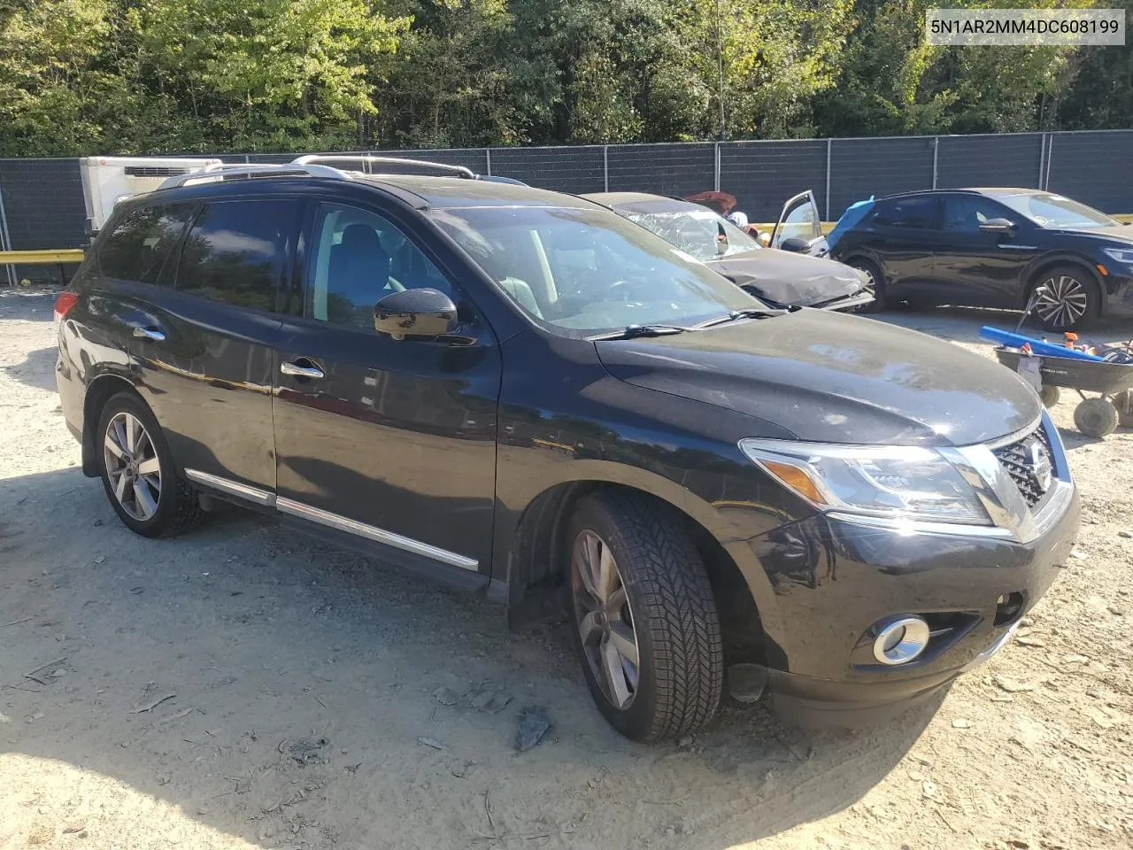 2013 Nissan Pathfinder S VIN: 5N1AR2MM4DC608199 Lot: 75390524