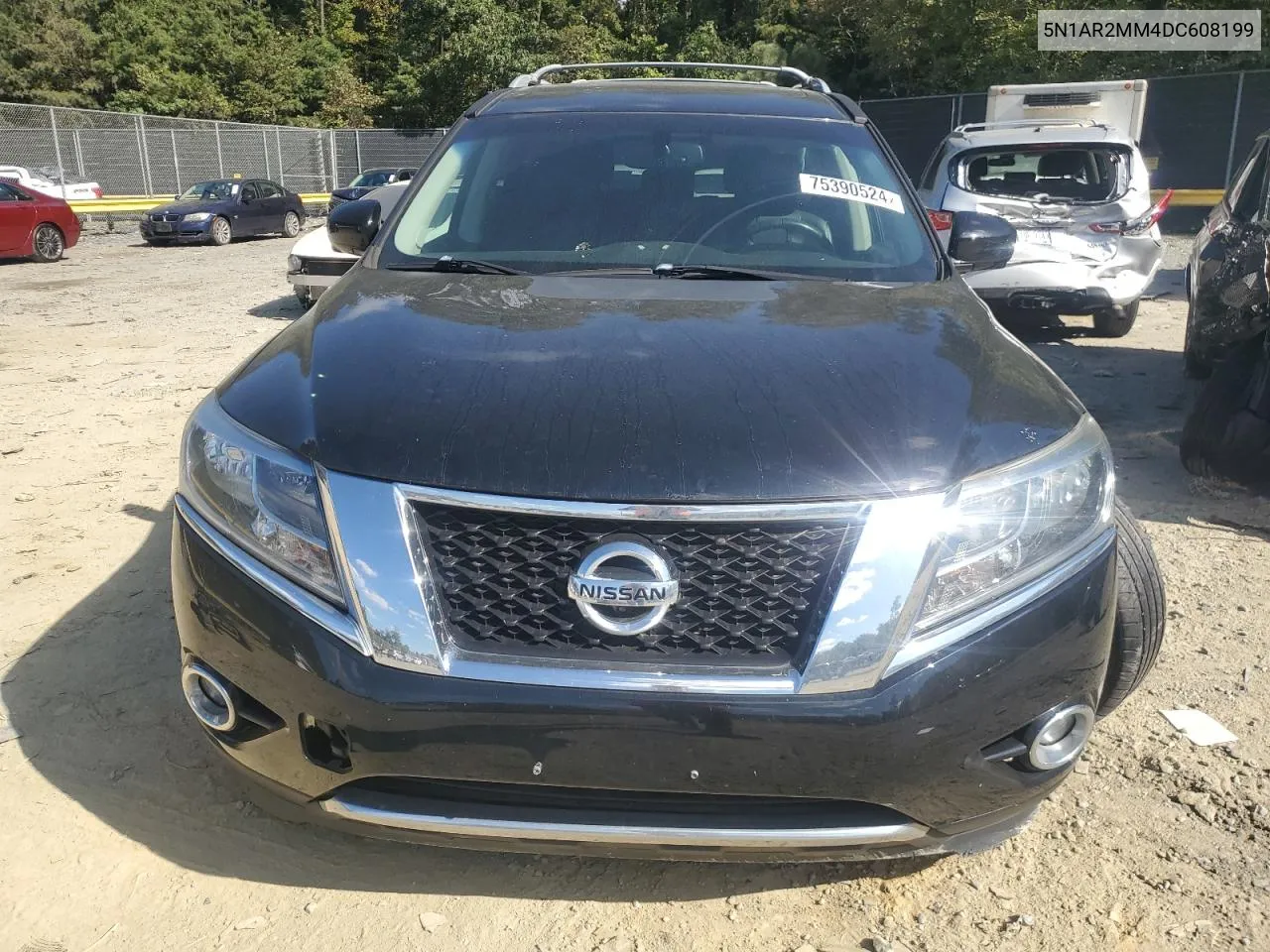 2013 Nissan Pathfinder S VIN: 5N1AR2MM4DC608199 Lot: 75390524