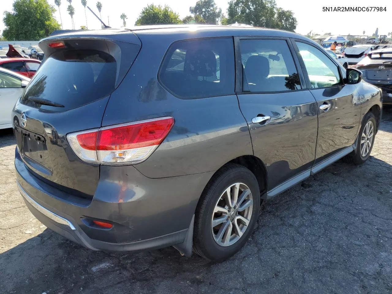 2013 Nissan Pathfinder S VIN: 5N1AR2MN4DC677984 Lot: 75531264