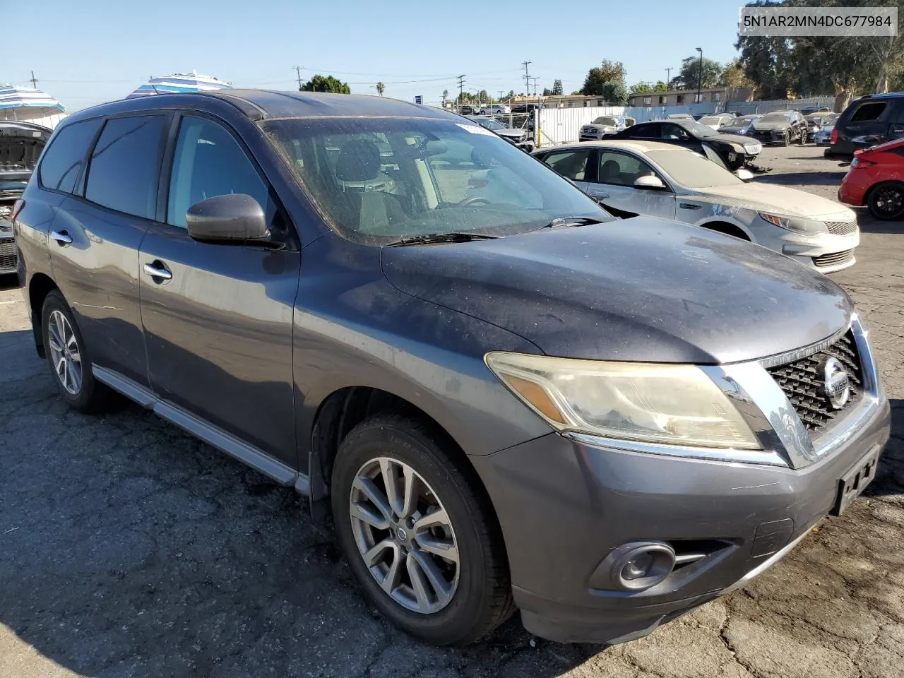 2013 Nissan Pathfinder S VIN: 5N1AR2MN4DC677984 Lot: 75531264