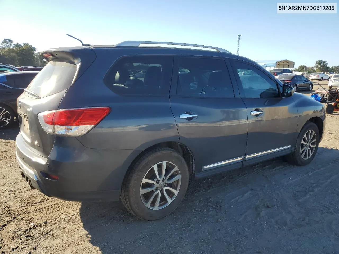 2013 Nissan Pathfinder S VIN: 5N1AR2MN7DC619285 Lot: 75689834