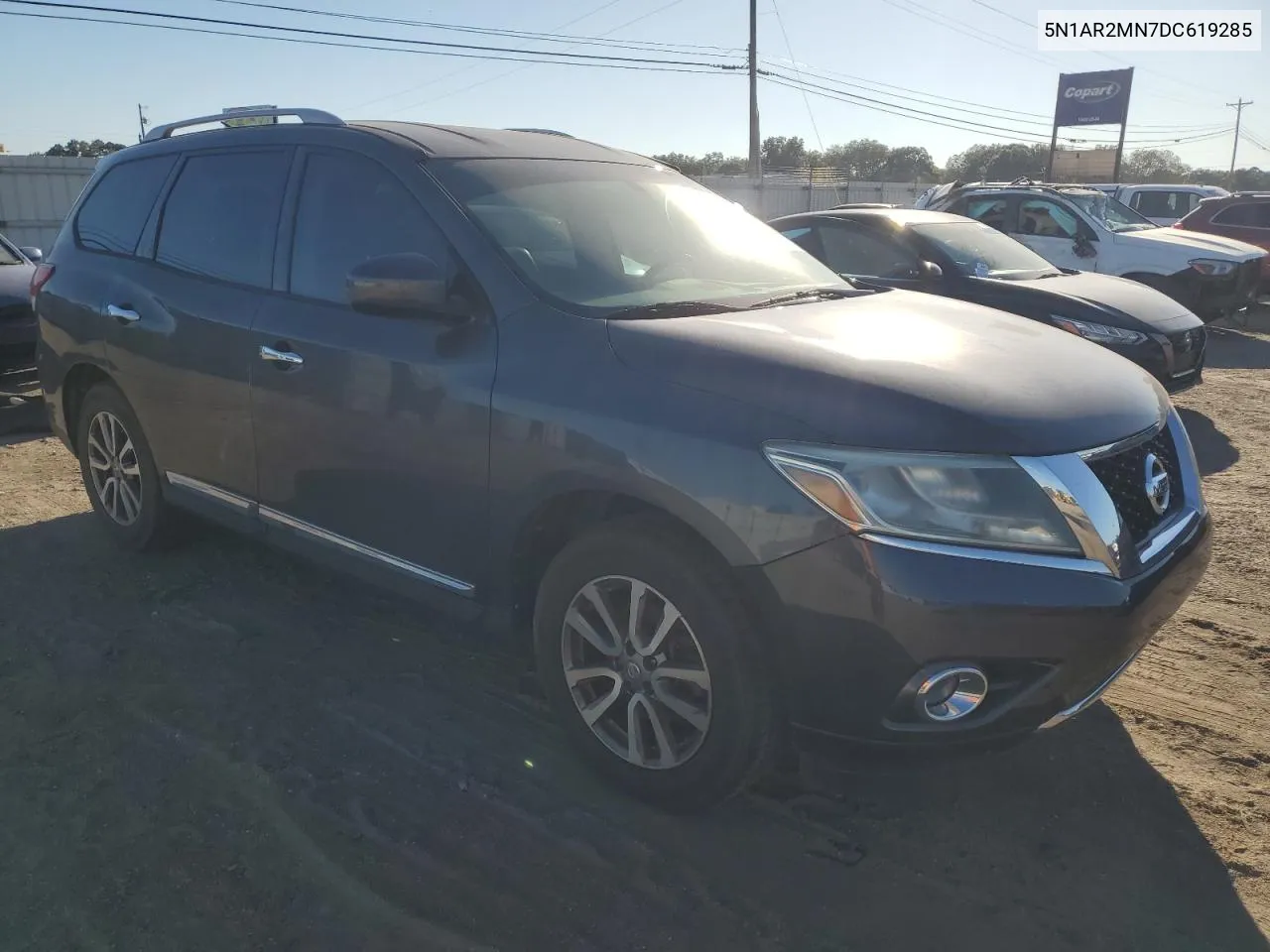 2013 Nissan Pathfinder S VIN: 5N1AR2MN7DC619285 Lot: 75689834