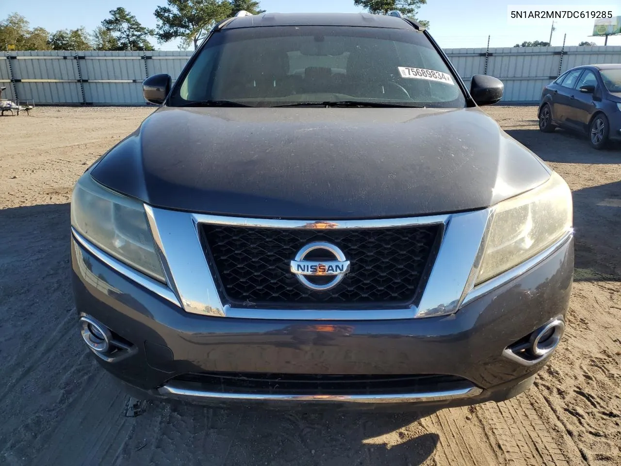 2013 Nissan Pathfinder S VIN: 5N1AR2MN7DC619285 Lot: 75689834