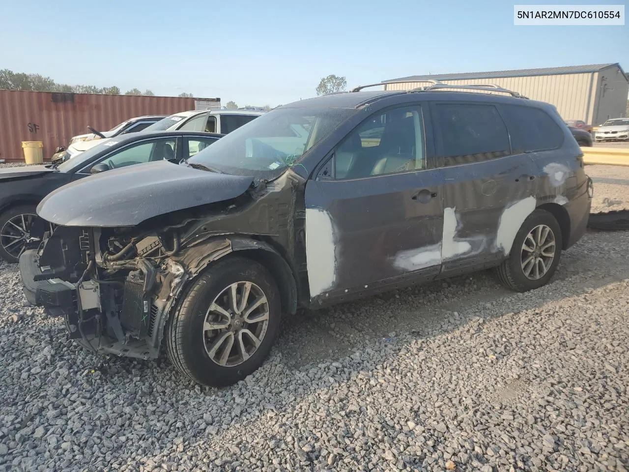 2013 Nissan Pathfinder S VIN: 5N1AR2MN7DC610554 Lot: 76020084