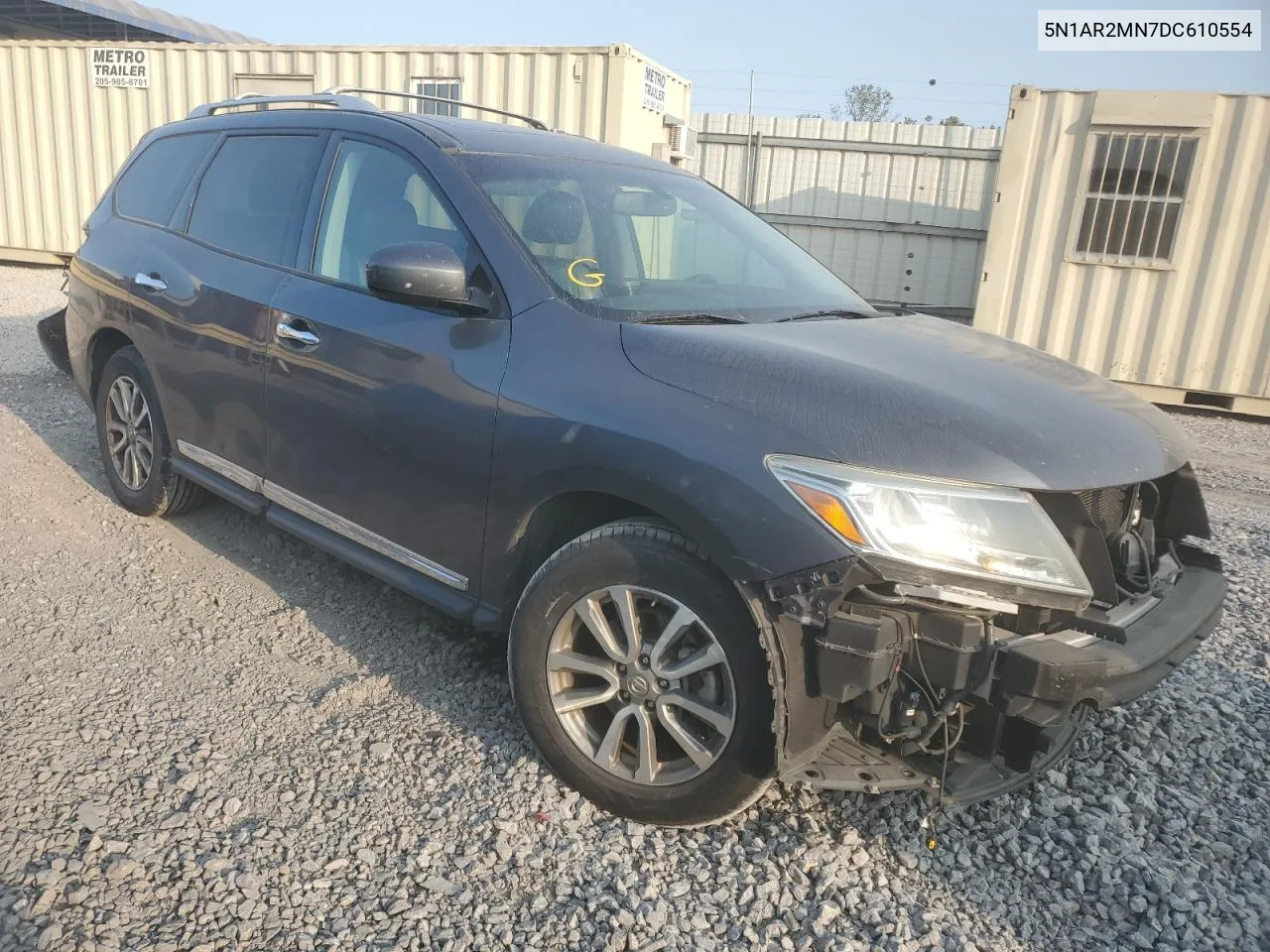 2013 Nissan Pathfinder S VIN: 5N1AR2MN7DC610554 Lot: 76020084